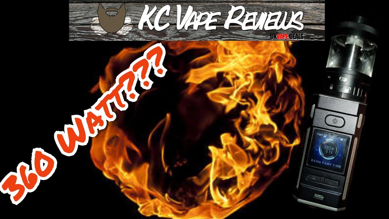 Can you really vape at 360w with the laisimo f4 and the steamcrave aromamizer Titan RDTA