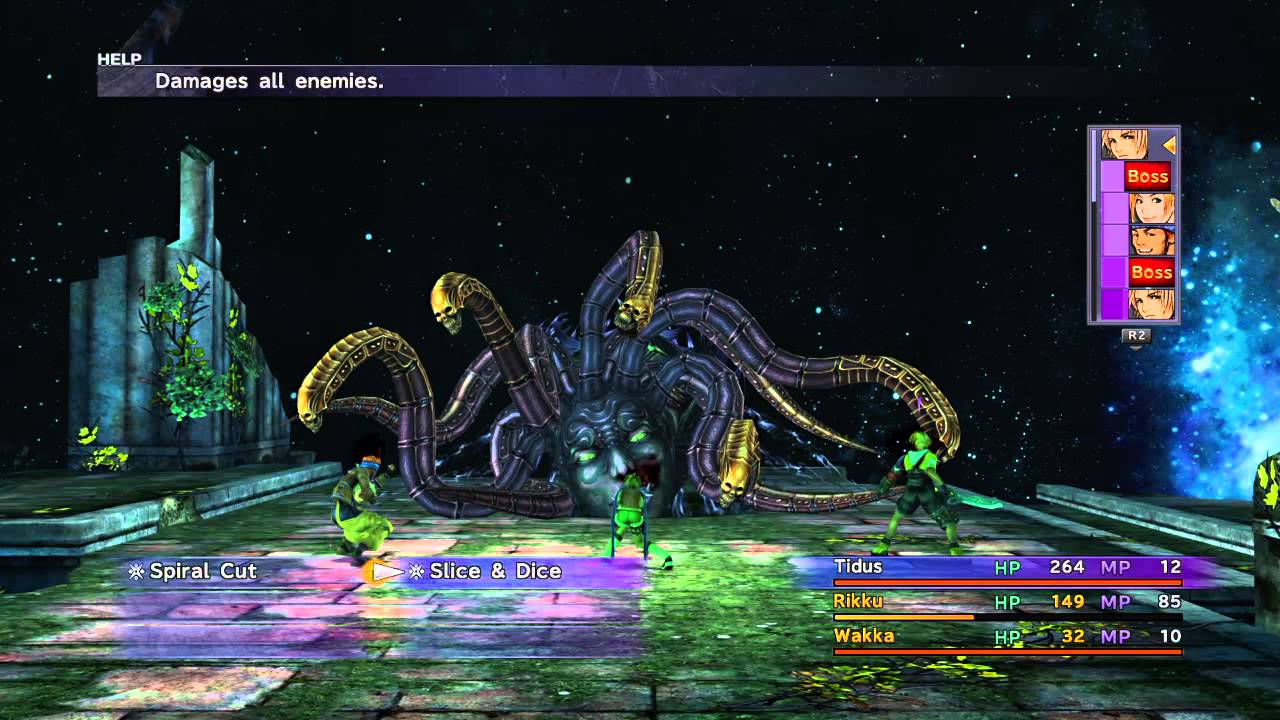 FINAL FANTASY X/X-2 HD Remaster No Sphere Grid (Lady Yunalesca)