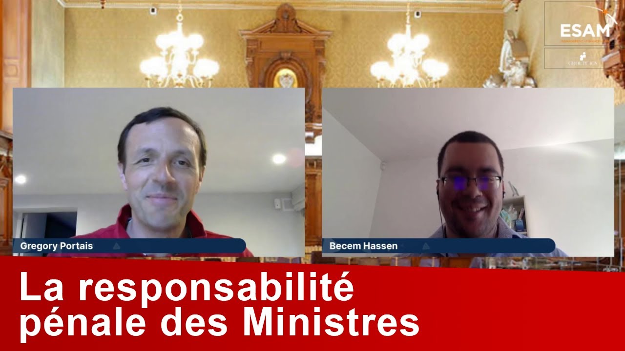 ESAM Droit - La responsabilité pénale des Ministres