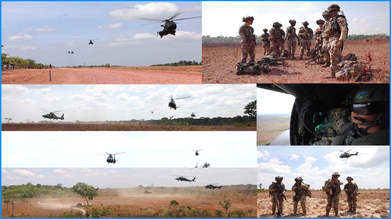 SV24: U.S. Army and Brazilian Army Soldiers Unite for Air Assault Operation