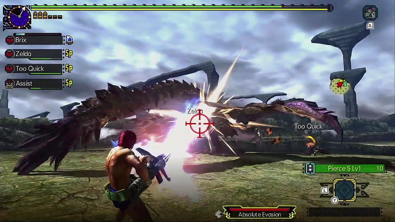 MHGU - DREADQUEEN X: HUNT 6'56 | LBG Valor Style