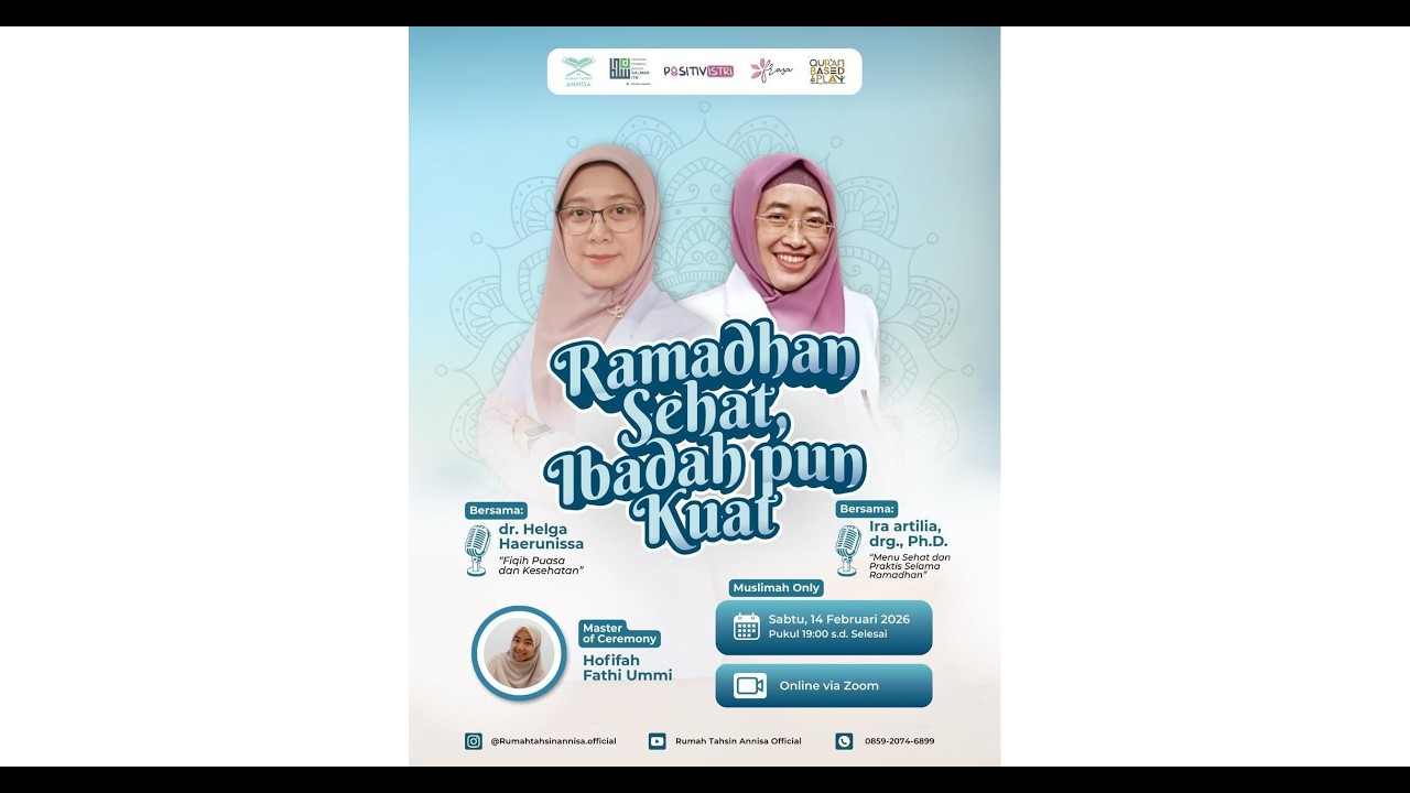 RAMADHAN SEHAT, IBADAH PUN KUAT