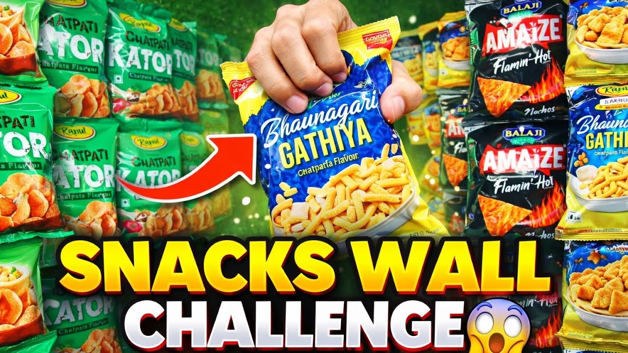 Mega Snacks Packet Challenge 😱 | ASMR Sounds @cartunes-t6c 