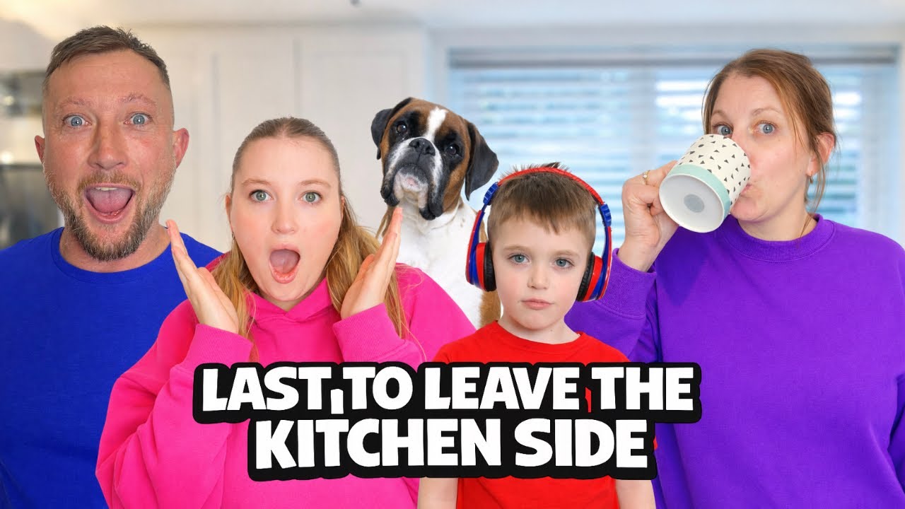 LAST TO LEAVE THE KITCHEN SIDE WINS £500 - CHALLENGE