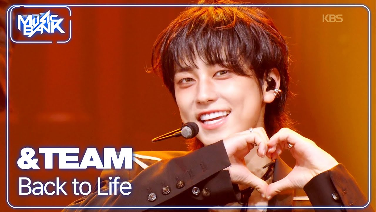 Back to Life - &TEAM 앤팀 [Music Bank] | KBS WORLD TV 251107