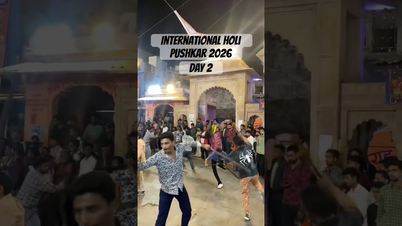 International Holi Pushkar 2026 DAY 2