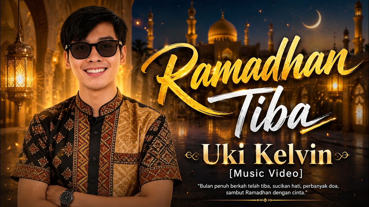 Ramadhan Tiba 2026 _ Uki Kelvin [Video Lyrics Official]