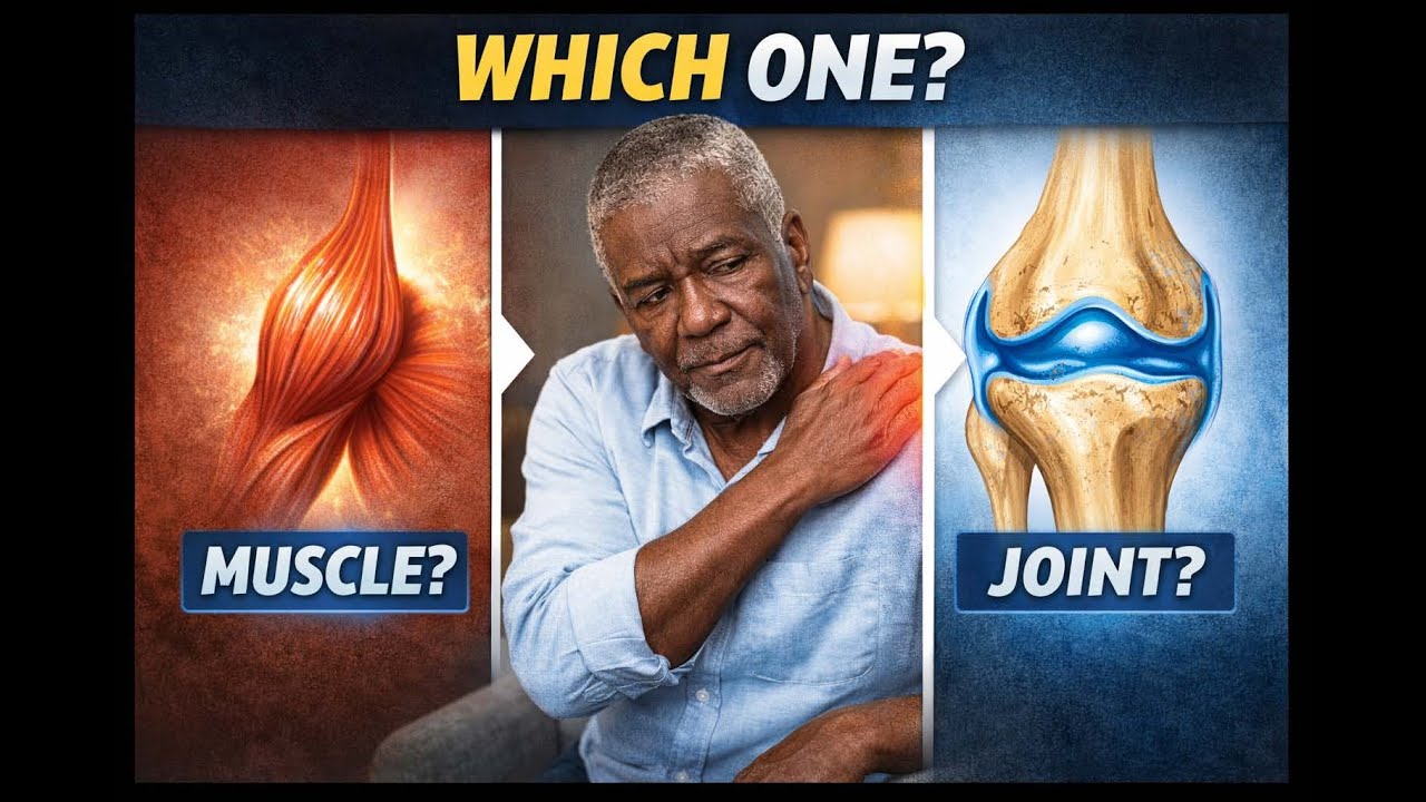 How to Tell If Your Pain Is Muscle or Joint After 60 — And Why It Matters