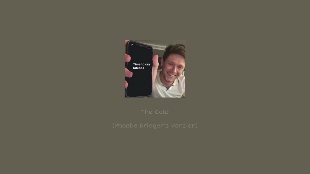 the gold (phoebe bridgers version) - sped up + pitched