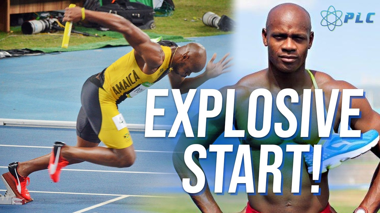 Asafa Powell'S LEGENDARY Block Start | How To Get A More Explosive Block Start #howtorunfaster