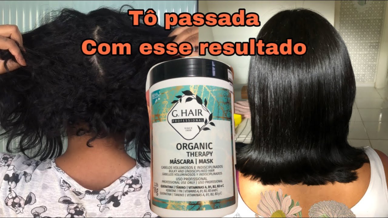 Me surpreendeu BOTOX G.HAIR  Organic therapy   #cabelos #botox #botoxcapilar