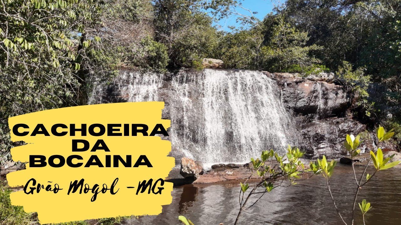 Cachoeira da Bocaina em Grão Mogol Mg