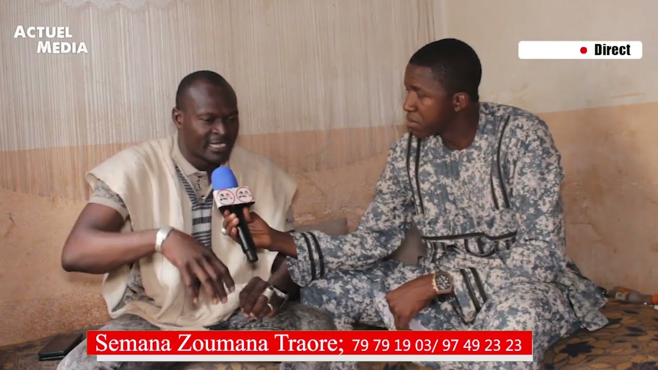 Semana Zoumana Traoré dans l’émission Doni kènè sur Actuel Média