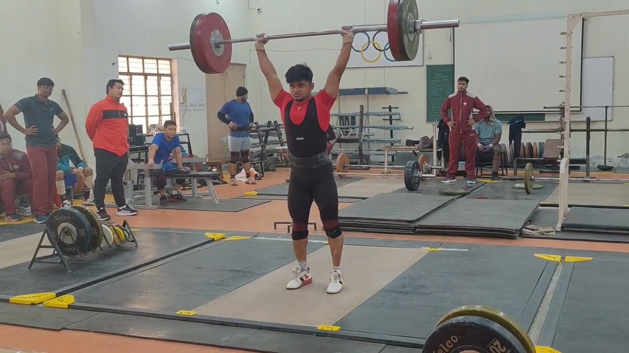 South West zone inter University trails lnipe gwalior Weightlifting. #sports #motivation #lifter 