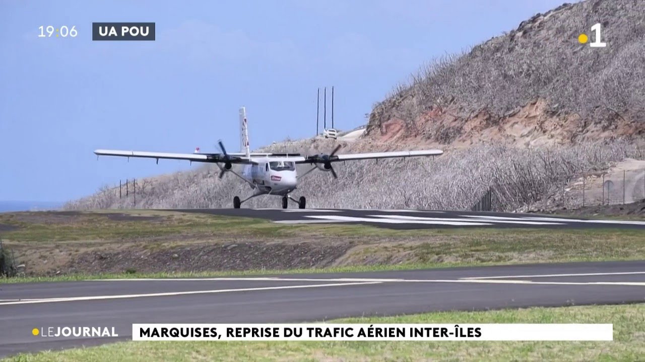 Marquises, reprise du traffic aérien inter-îles.