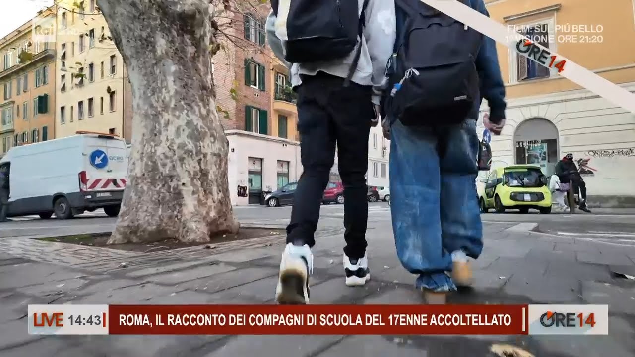 Roma, 17enne accoltellato per una spallata: il racconto dei compagni - Ore 14 del 24/01/2025
