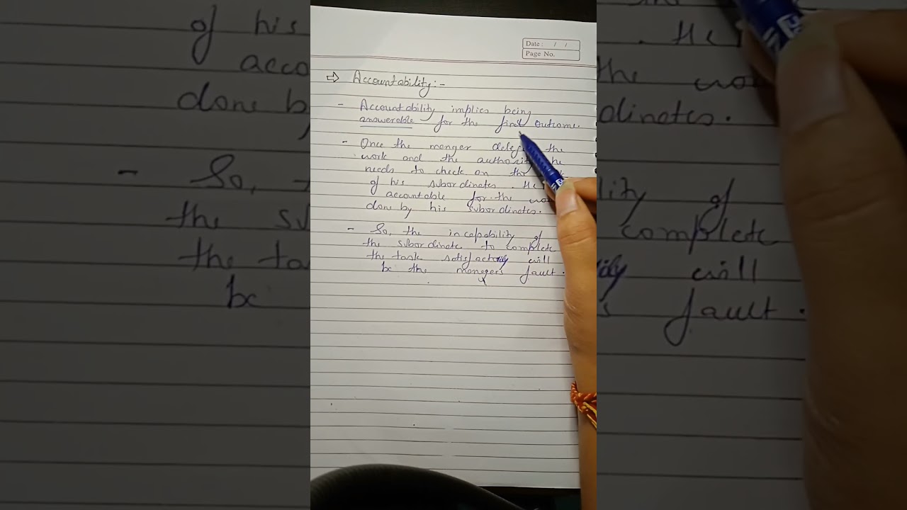 Elements of delegation #class12commerce #businessstudies #delegation