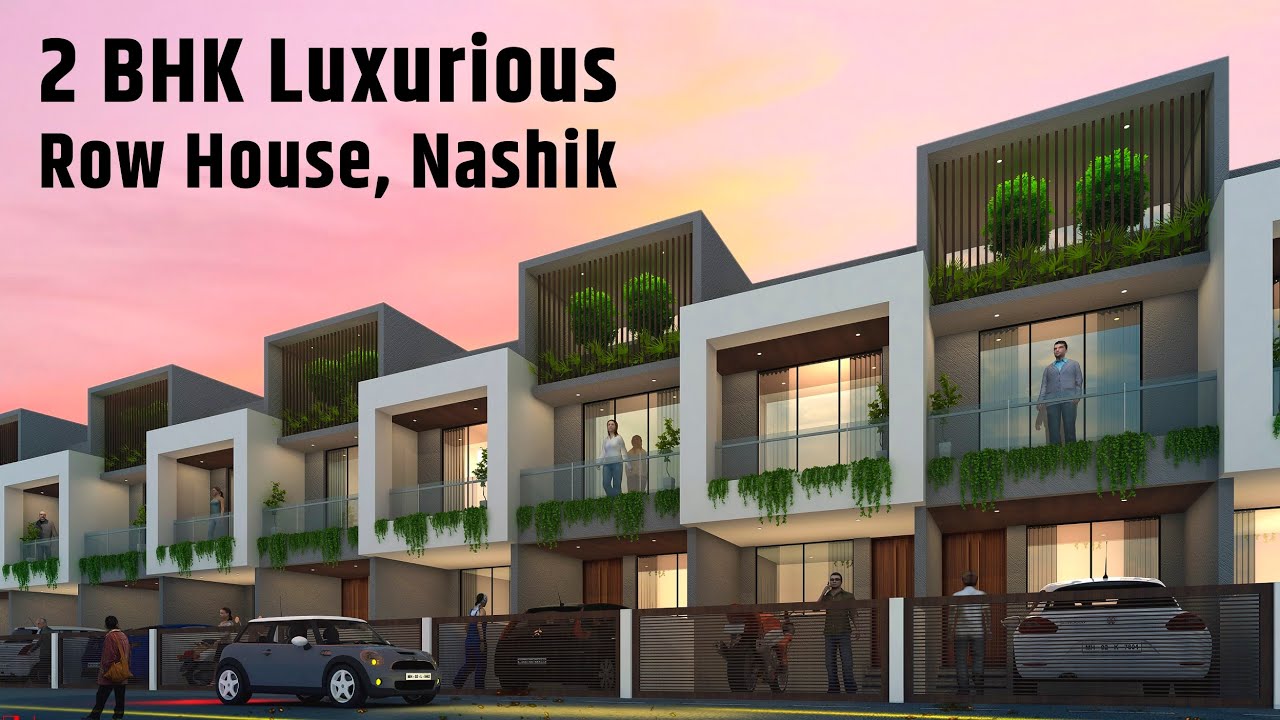 2 BHK Row House in Kala Nagar, Mhasrul Nashik | 2 BHK Corner Row House For Sale in Nashik