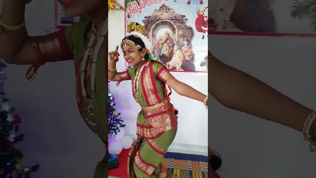 Telugu Christian Classical Dance / Entho Sundharudamma Thanu Song Dance/#christian/#classicaldance/