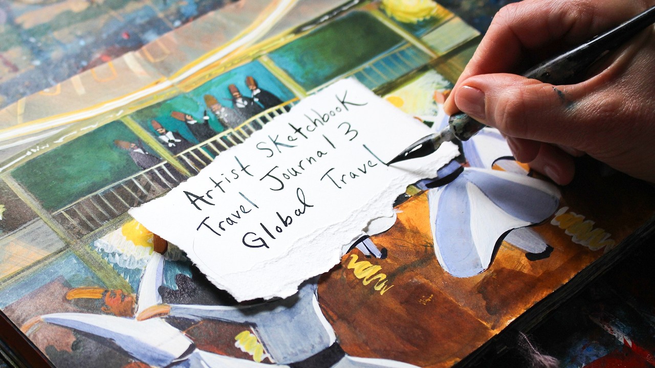 Travel Sketchbook 3: Global Travel (2015-2016)