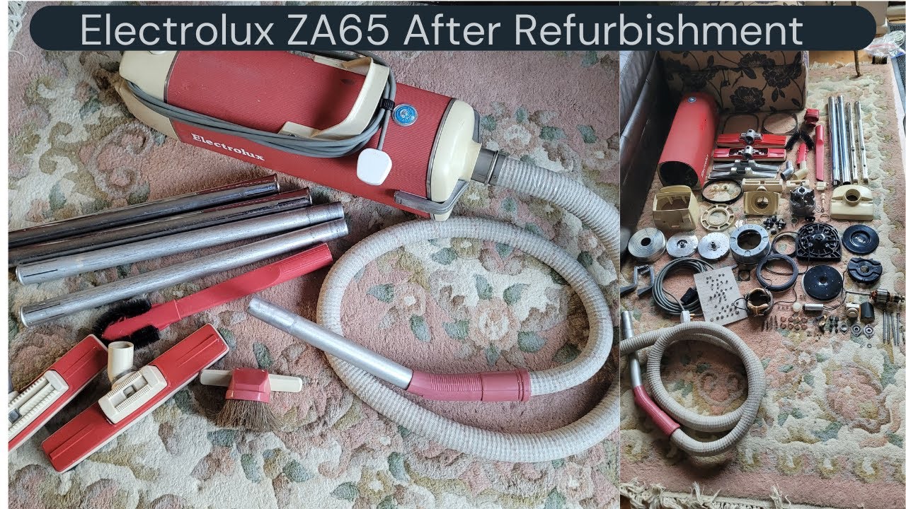 My vintage 1960's Electrolux ZA65 - After Restoration