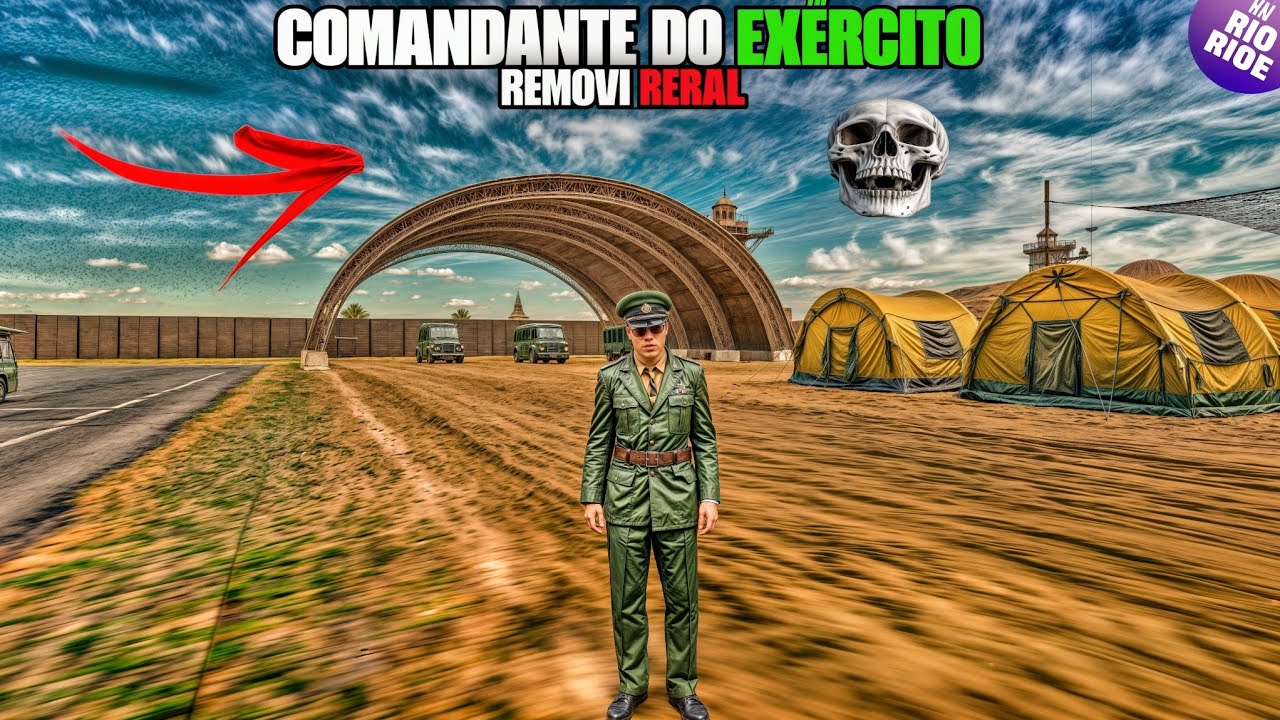Virei COMANDANTE Do EXÉRCITO Pela PRIMEIRA VEZ (RIO RISE ROLEPLAY)