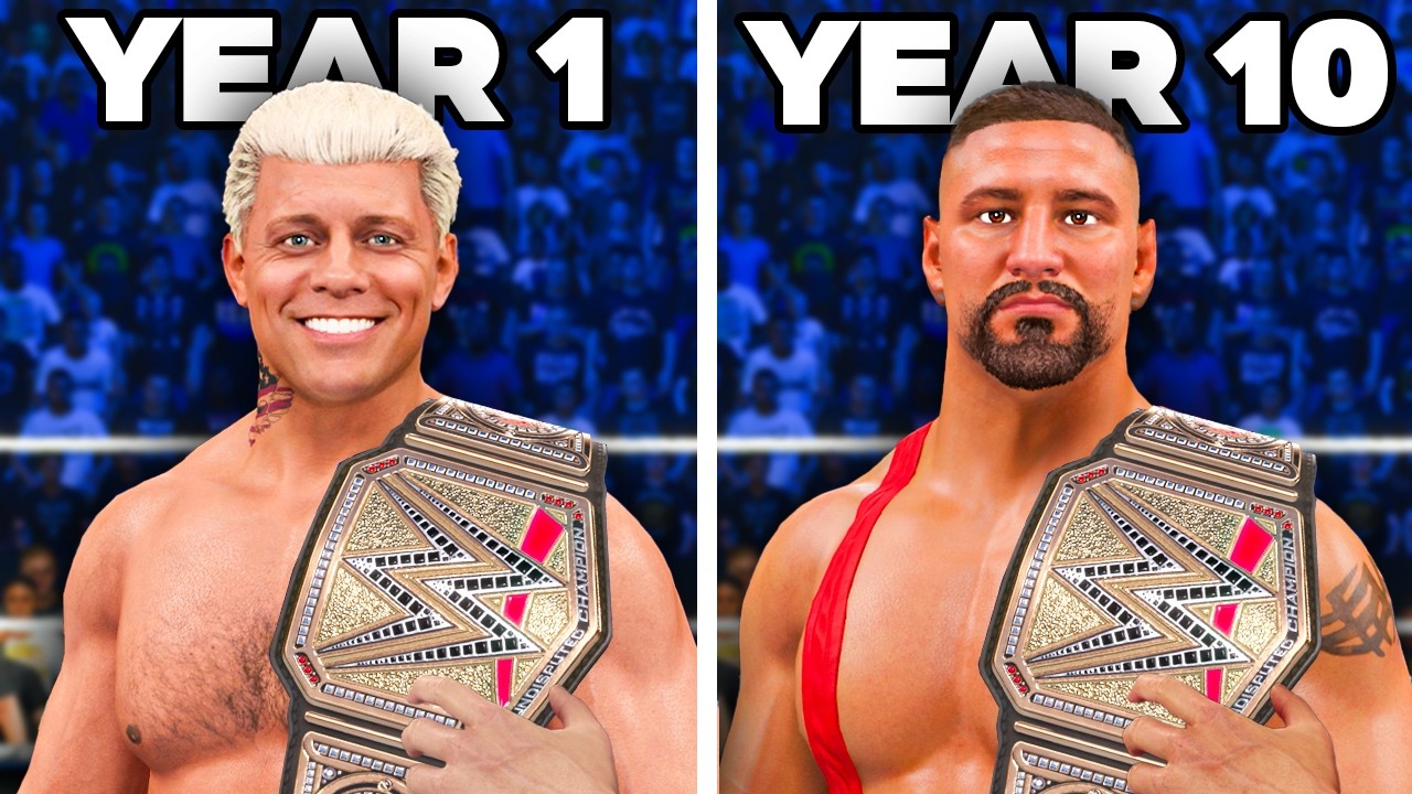 I RESET The WWE For 10 Years & Changed History!