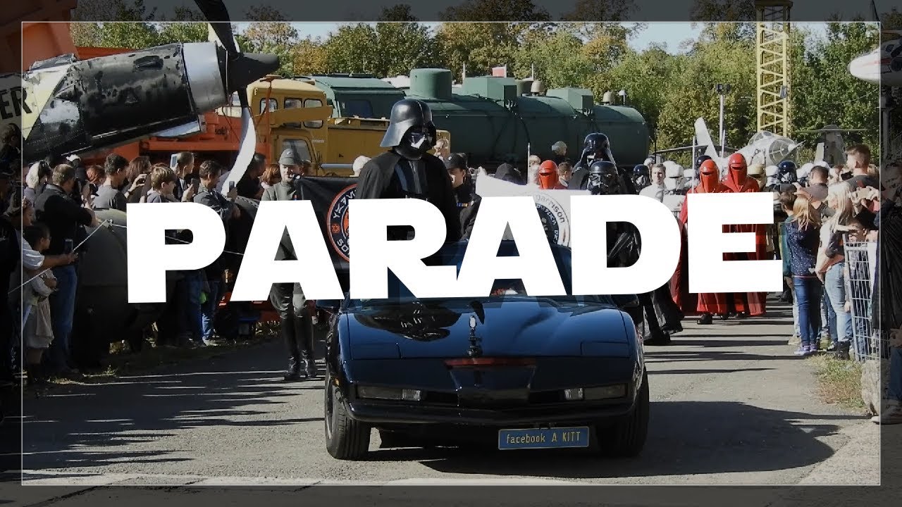 Komplette Kostümparade der German Garrison - Science Fiction Treffen Technik Museum Speyer