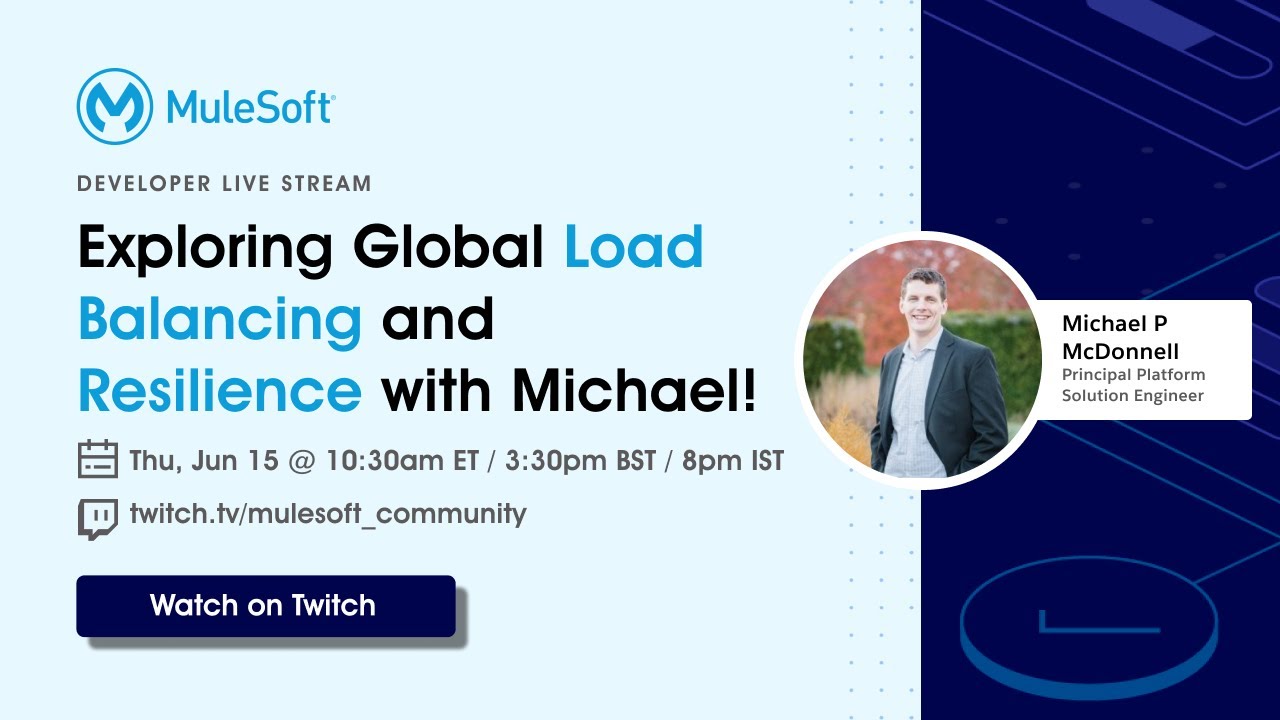 Exploring Global Load Balancing and Resilience with Michael! | architecture | disaster recovery