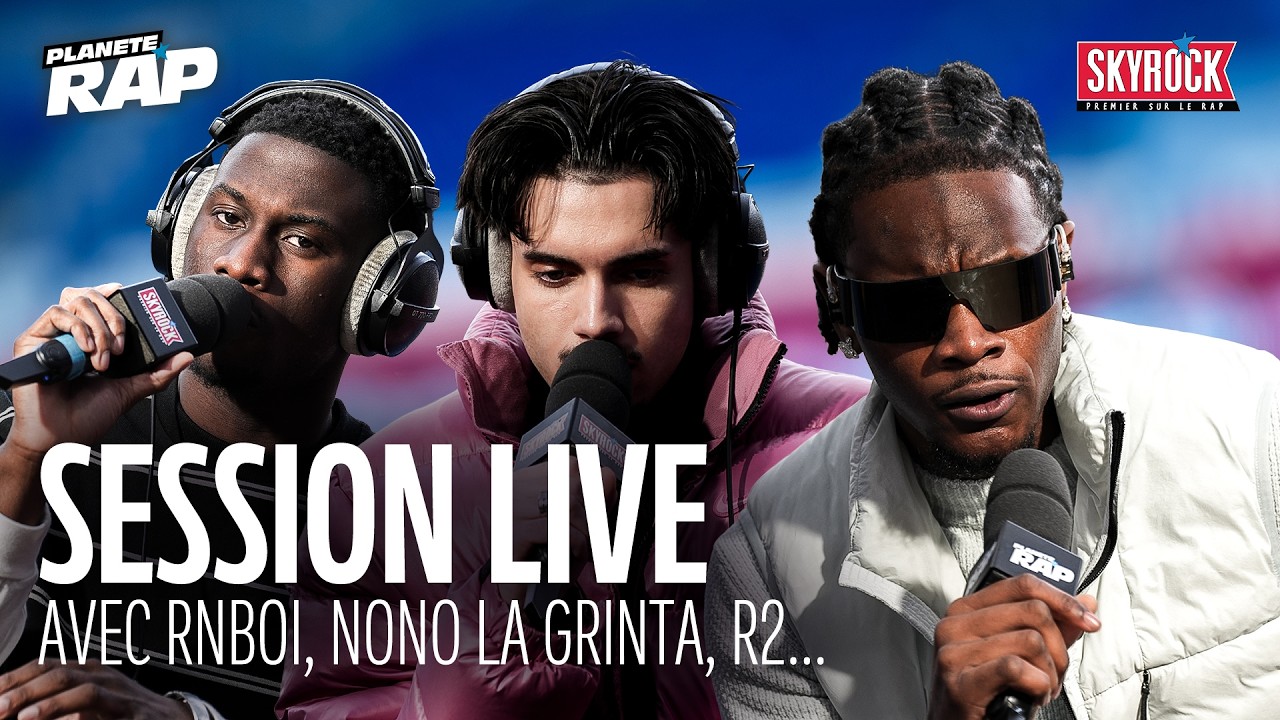 SESSION LIVE avec RnBoi, Nono La Grinta, R2, Monsieur Nov, Nahir, Saaro, Mougli... ! #Plan&egrave;teRap