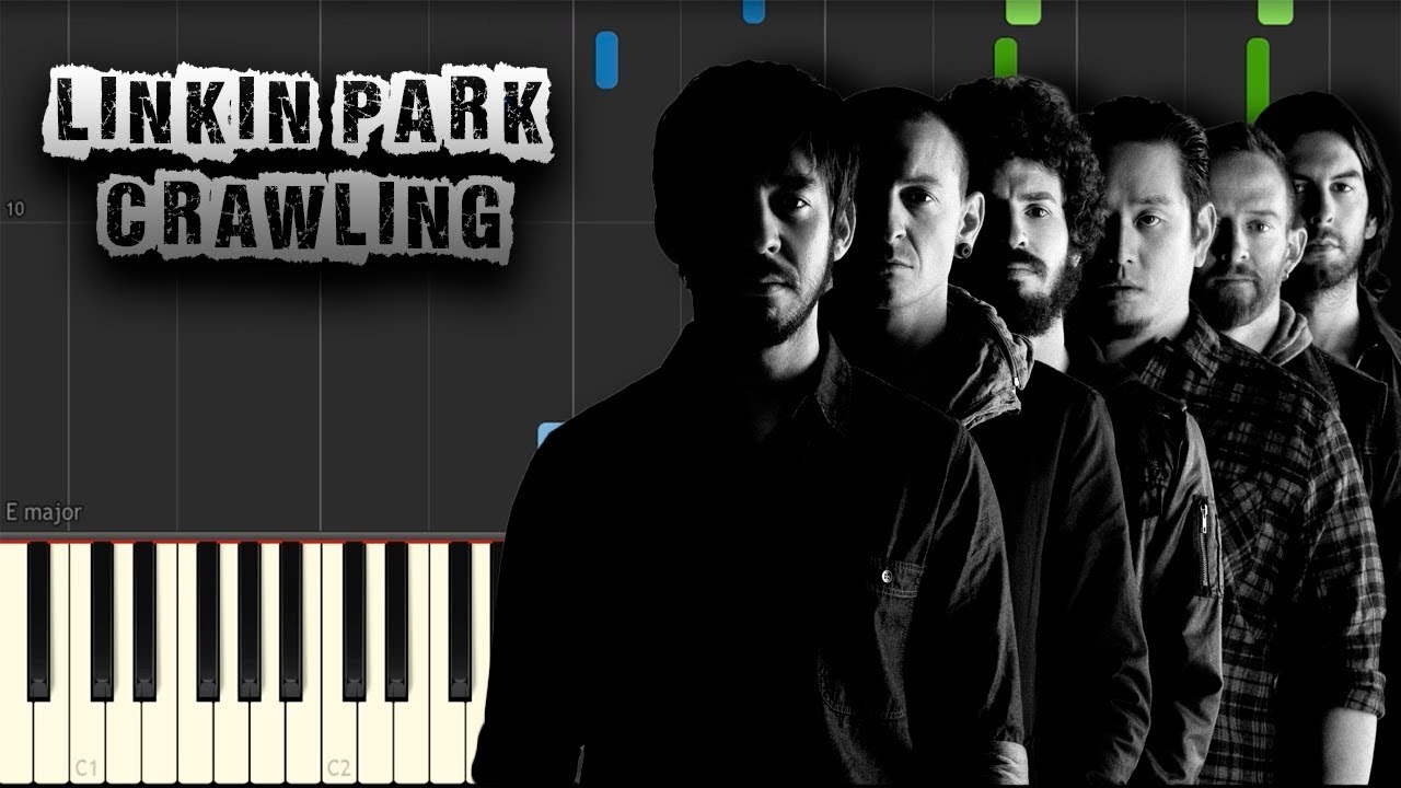 Linkin Park - Crawling - [Piano Tutorial] (Synthesia) (Download MIDI + PDF Scores)