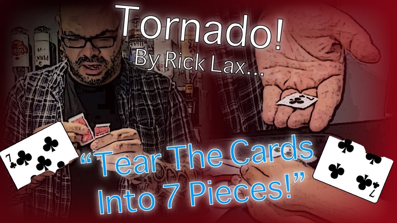 Tornado By Rick Lax | Amazing Card Magic!
