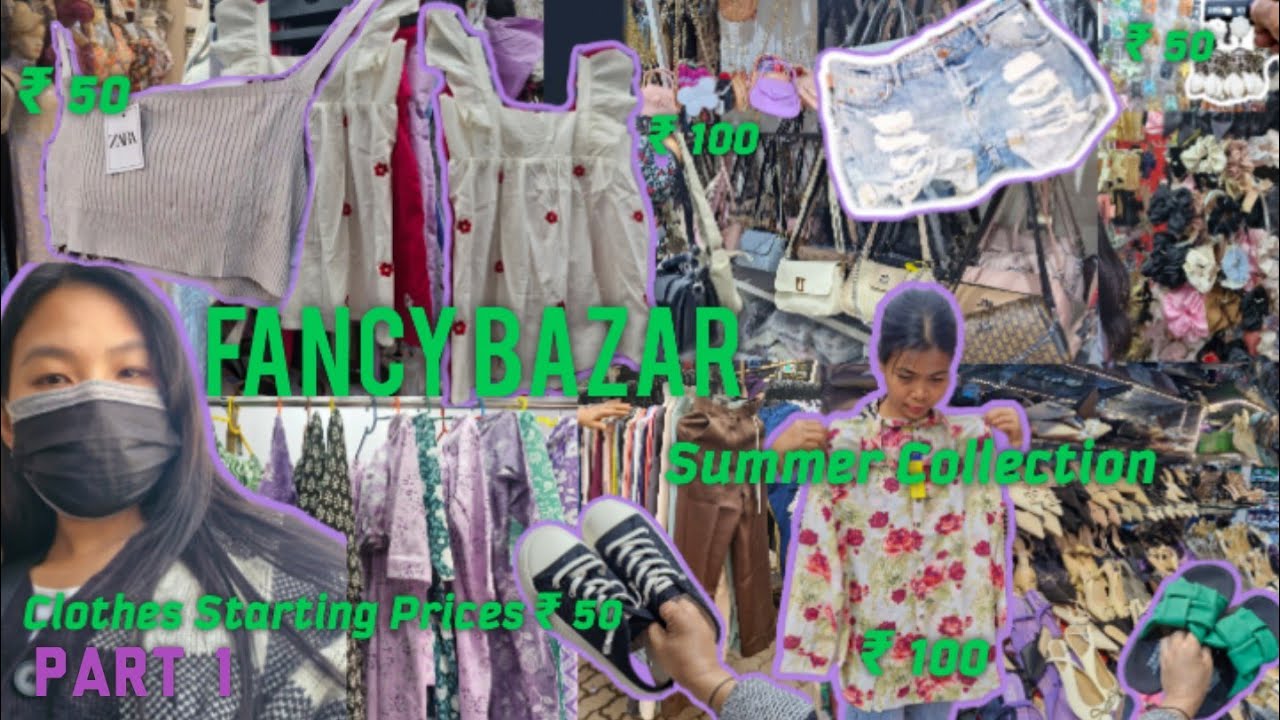 Fancy Bazar Guwahati Assam||Summer Collection😱 Clothes Starting Prices Rs- 50/ Shopping Vlog Assam