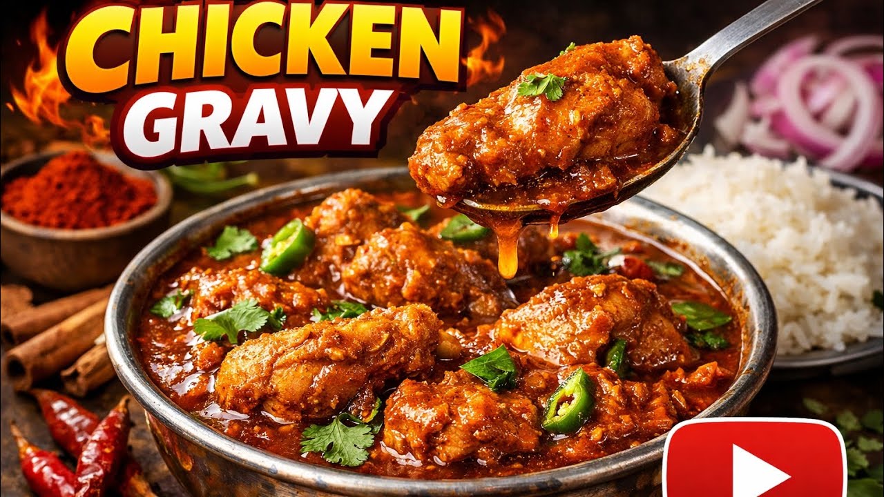 👉 ರುಚಿಯಾದ ಚಿಕನ್ ಗ್ರೇವಿ#chicken gravy #viralvedio#dailyaduge 