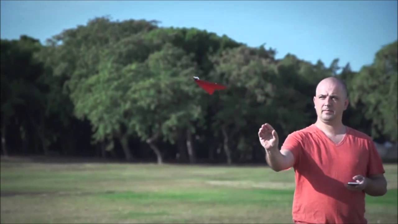 PowerUp Smartphone Controlled Paper Airplane