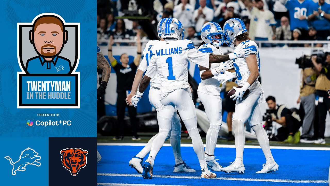 Lions at Bears Week 18 preview | Twentyman in the Huddle