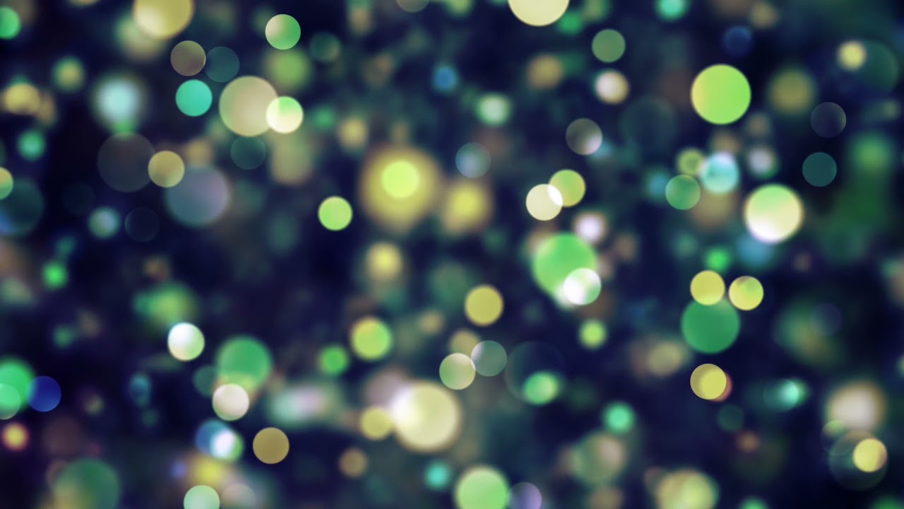 44:00 minutes Yellow Green Circle Lights | Free HD Motion Background Video Effect VFX Loops