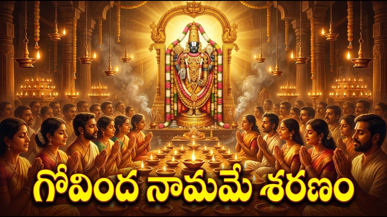 Srinivasa Govinda 🙏 Most Powerful Venkateswara Bhakti Song | Tirumala Balaji