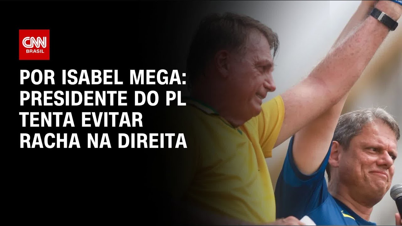 Análise: Presidente do PL tenta evitar racha na direita | LIVE CNN