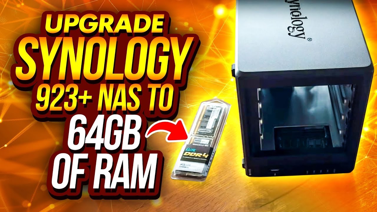 Учебное пособие: обновление NAS-сервера Synology 923+ до 64 ГБ ОЗУ