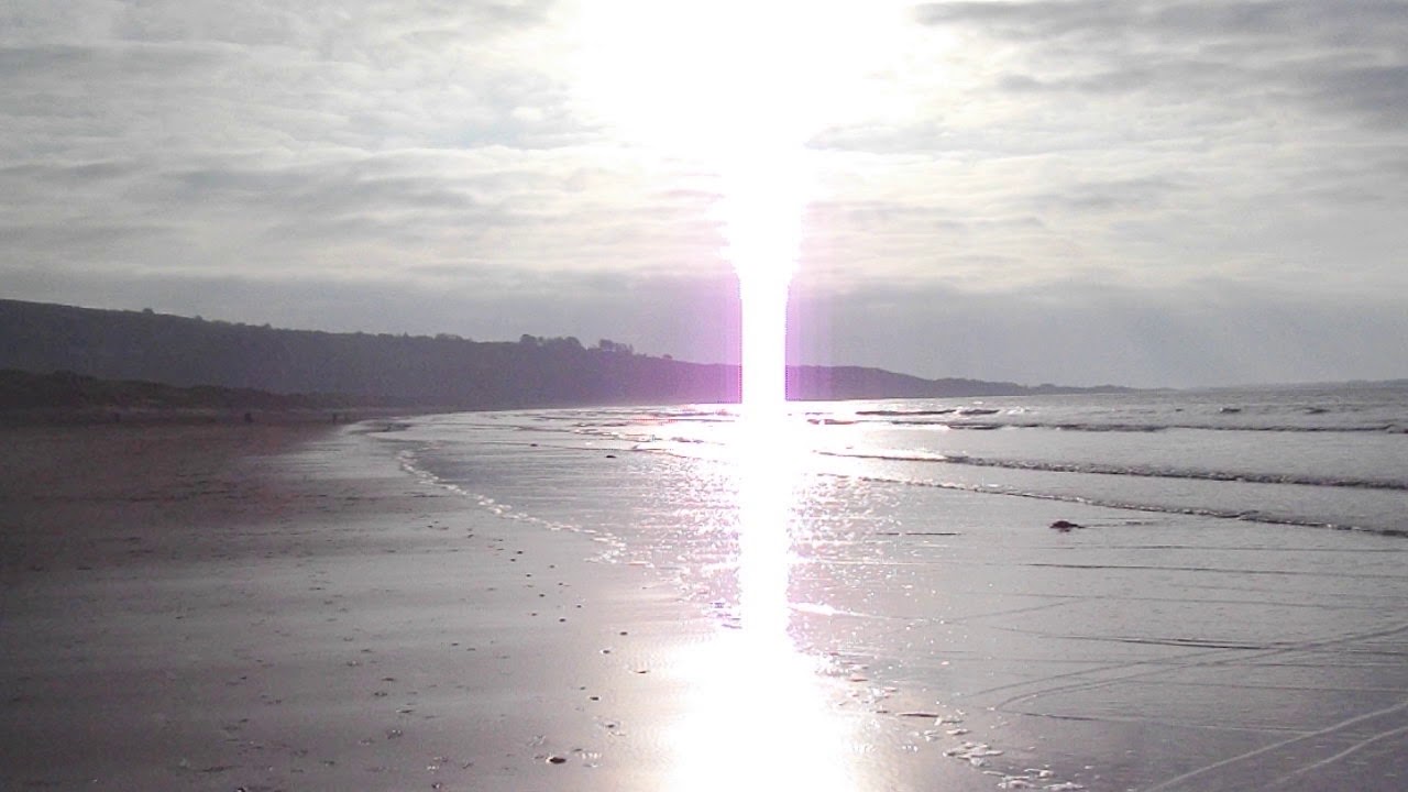 Harlech beach Snowdonia Wales new years day 2020