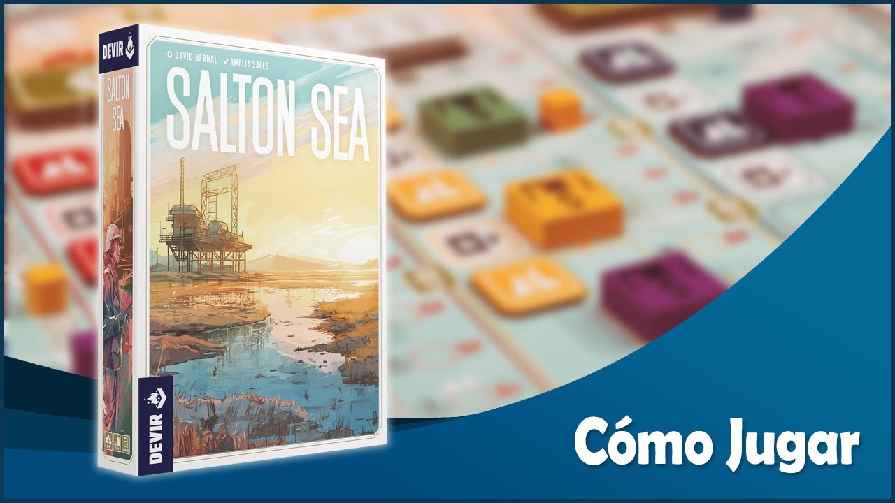 Aprende a Jugar SALTON SEA 👷‍♂️👷‍♀️💧 - Tutorial, Rondas de Ejemplo y Comentarios