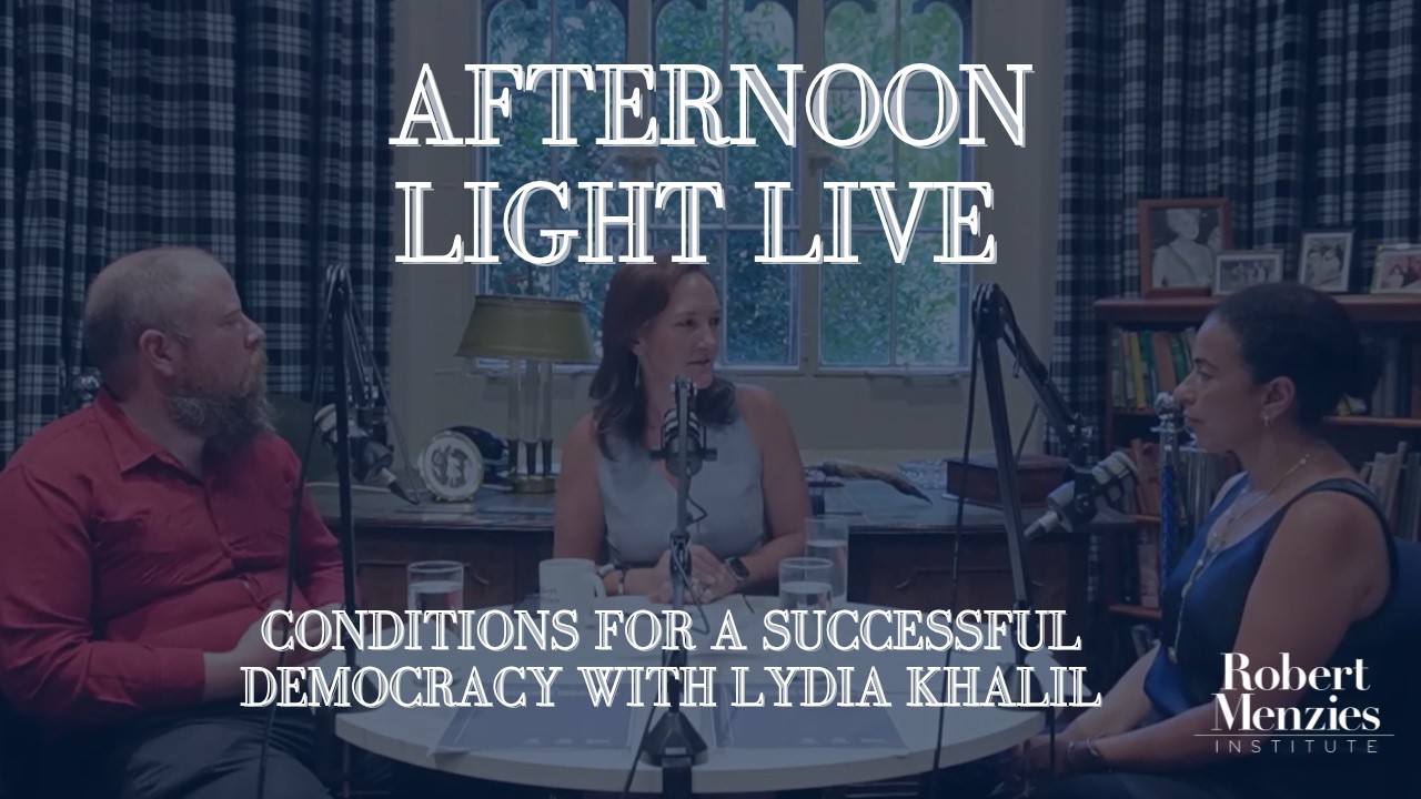 Lydia Khalil on the Conditions for a Successful Democracy | Afternoon Light Live