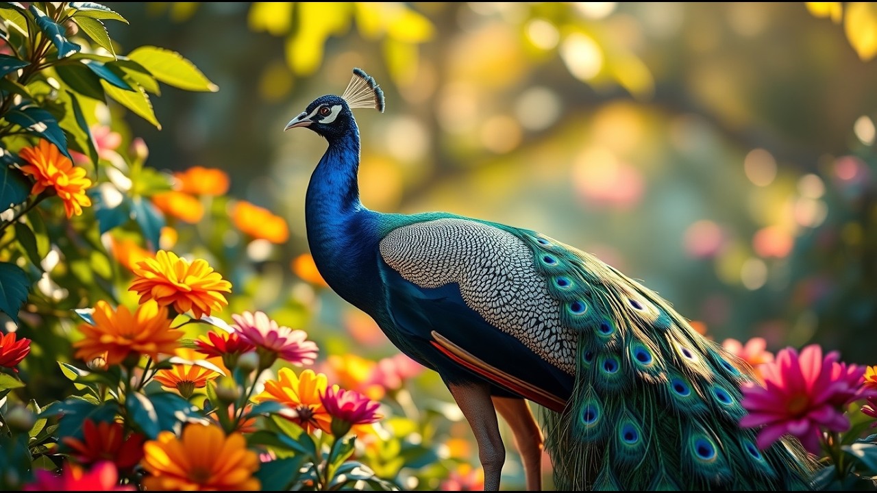 Natural Birds Sound with Soft Music | Sleep, Study & Meditation Background