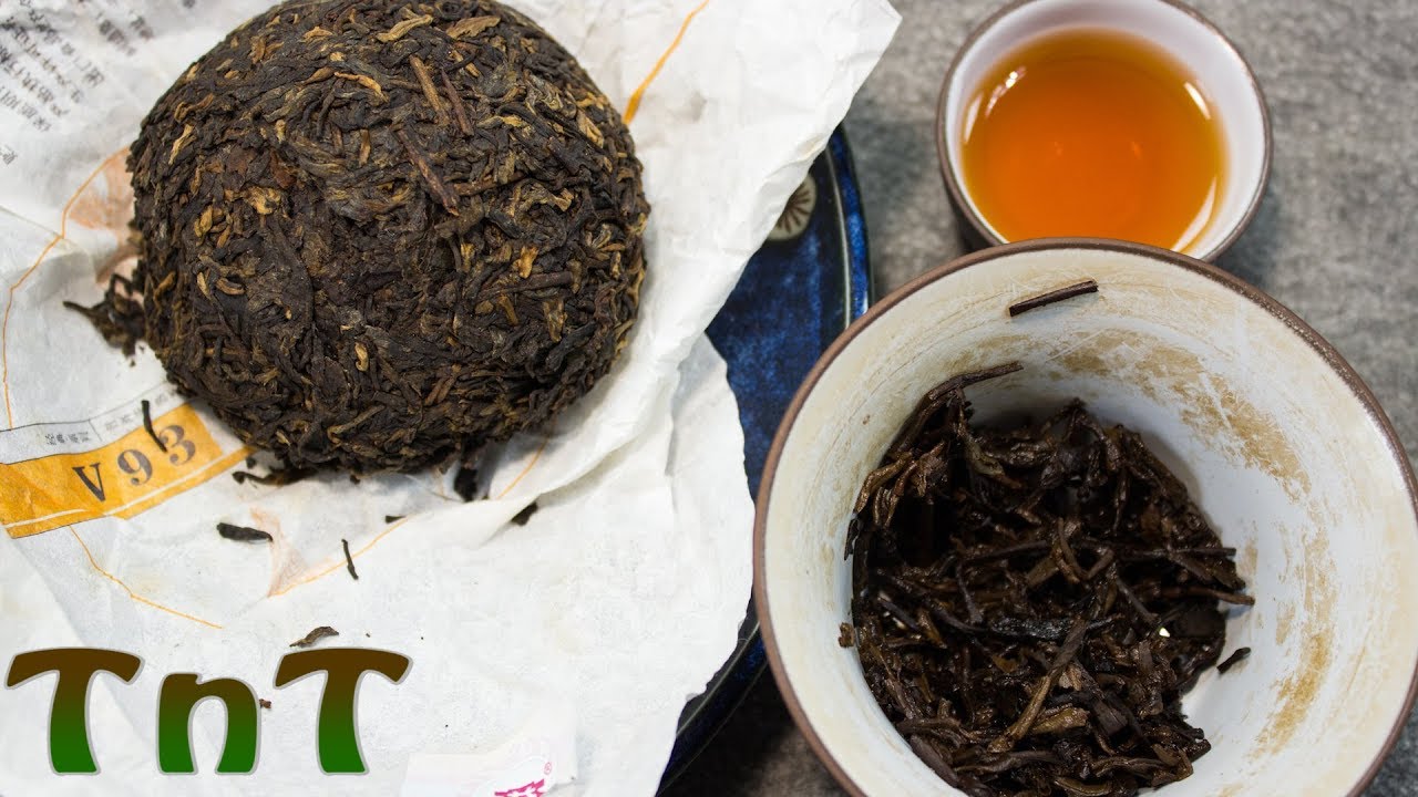 2015 Menghai Dayi V93 Ripe Puer - Tea Review #12