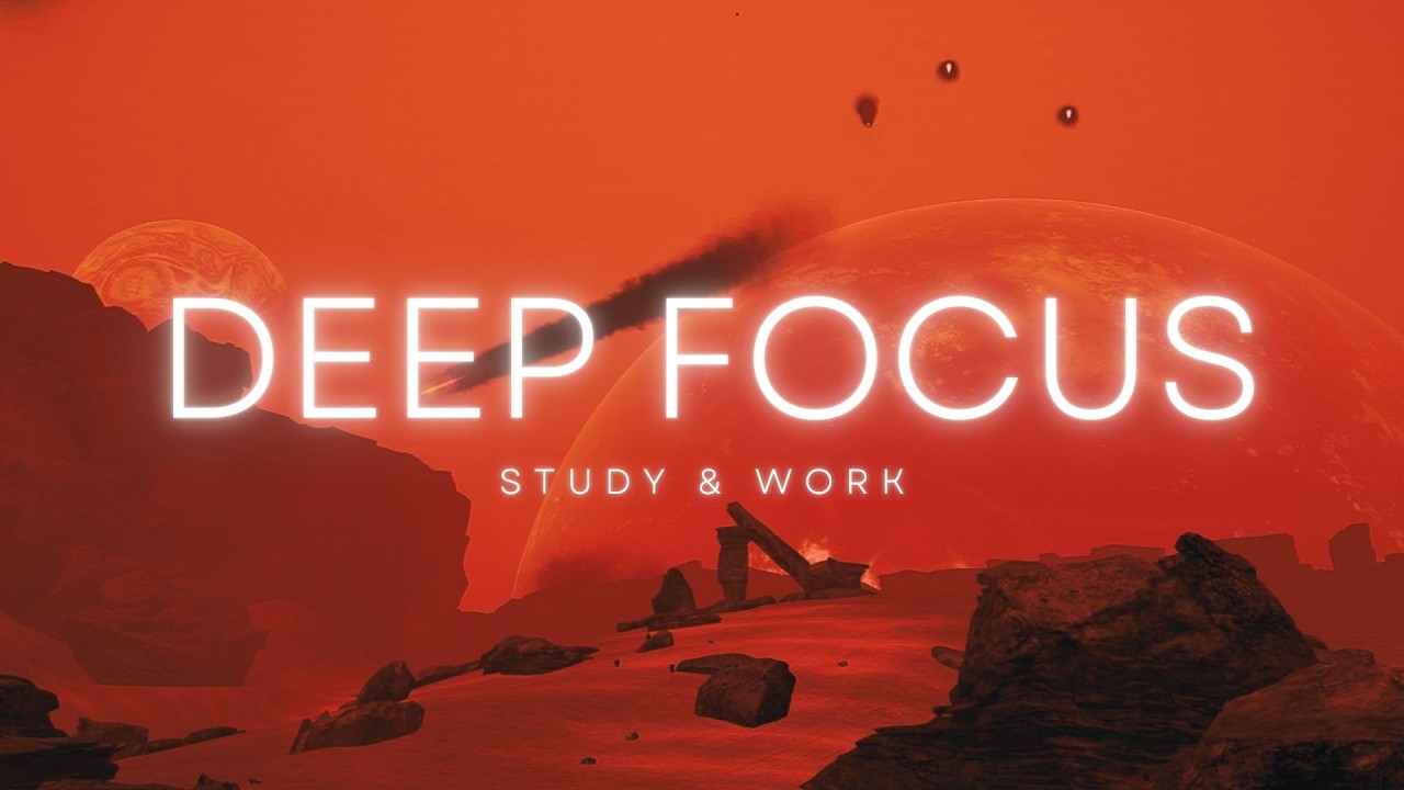 Mesmerizing Meteor Shower: Deep Focus & Study Ambience