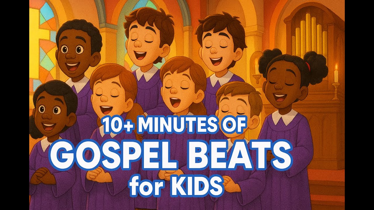 10 Minutes of Gospel Music for Kids | Gospel Kids Music