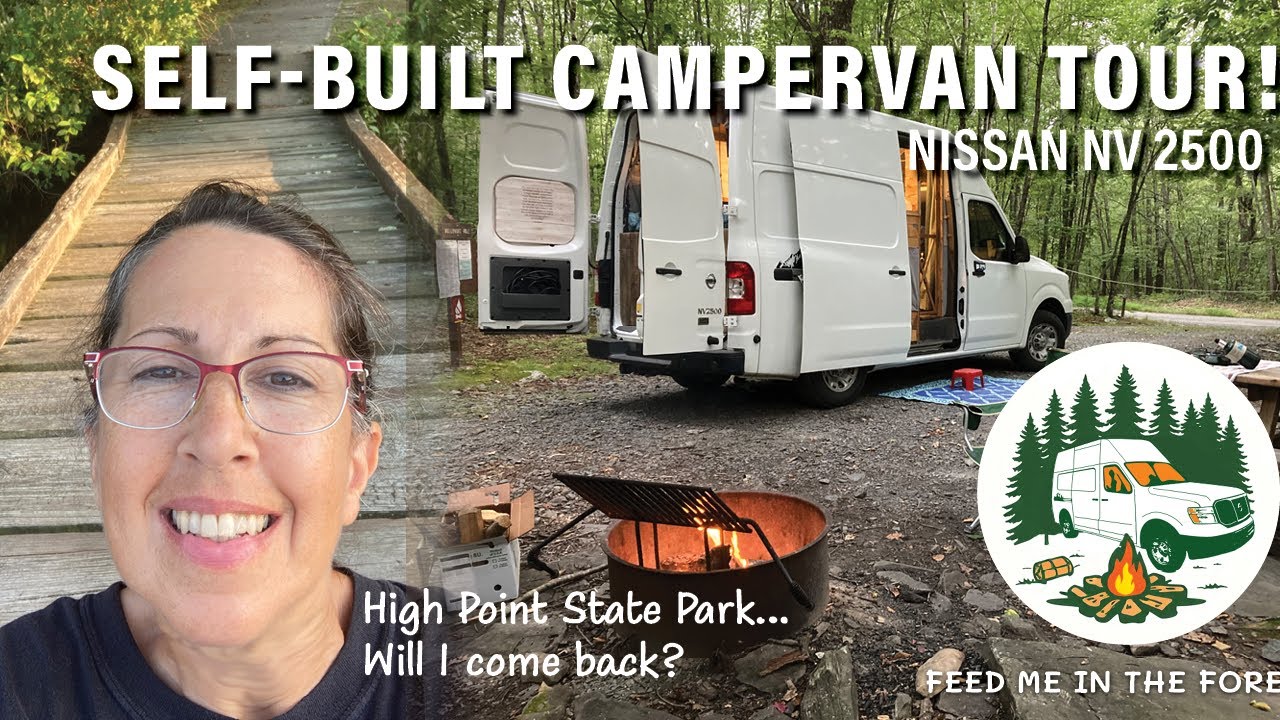 Nissan NV 2500 Self-Built Camper Van Tour!
