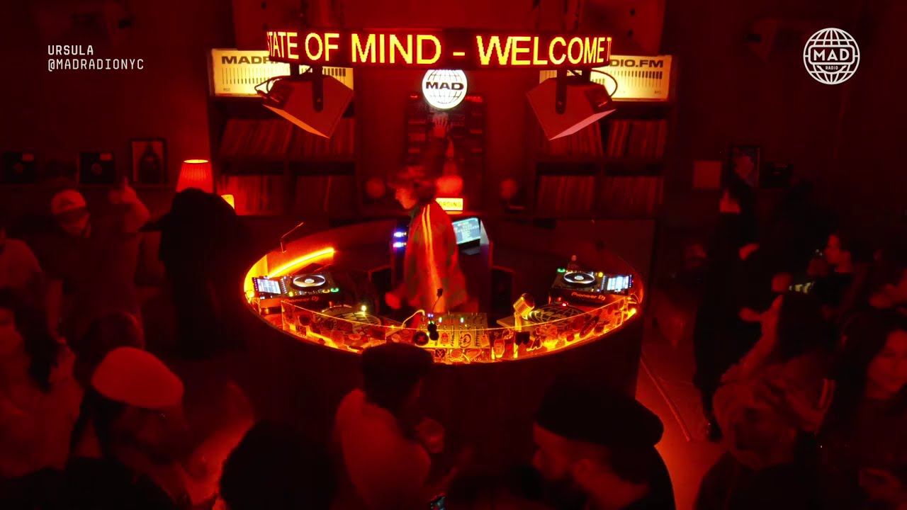 URSULA — Live DJ Set at Mad Radio New York | House, Deep House
