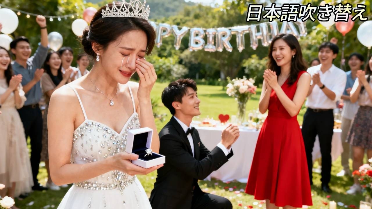 「日本語の吹き替え」3 年間、私は秘密の恋人でした。他の女との婚約を目撃して去った時、彼はやっと愛に気づいた！ #人気短編ドラマ  #字幕